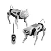 2 IN 1 RC Mechanical Dog Remote Control Cat Children's Toy DIY Assembly Science Electric Robot Dog Cat Model Set  Kids Gift 1