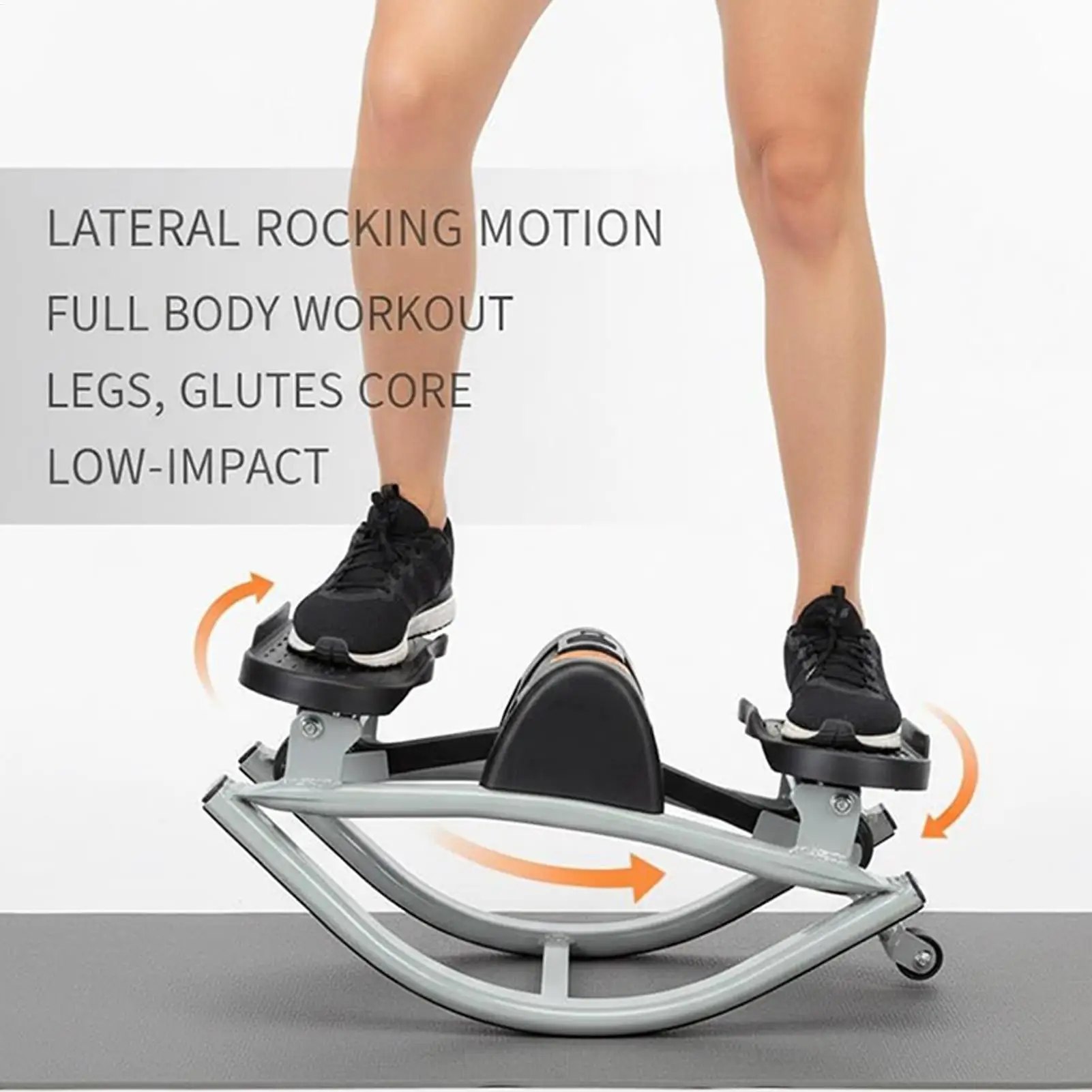 רגלי מכונת אימון Rock Stepper Glutes Abs אימון נמוך-זעזוע צדיים לבית דירה דורם משרד חדר כושר רגליים Abs