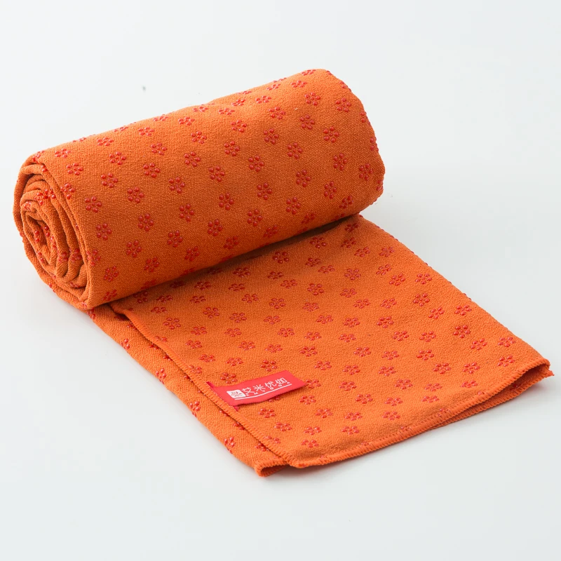 Microfiber anti slip yoga towel, fast dry and nice sweat absorb 4