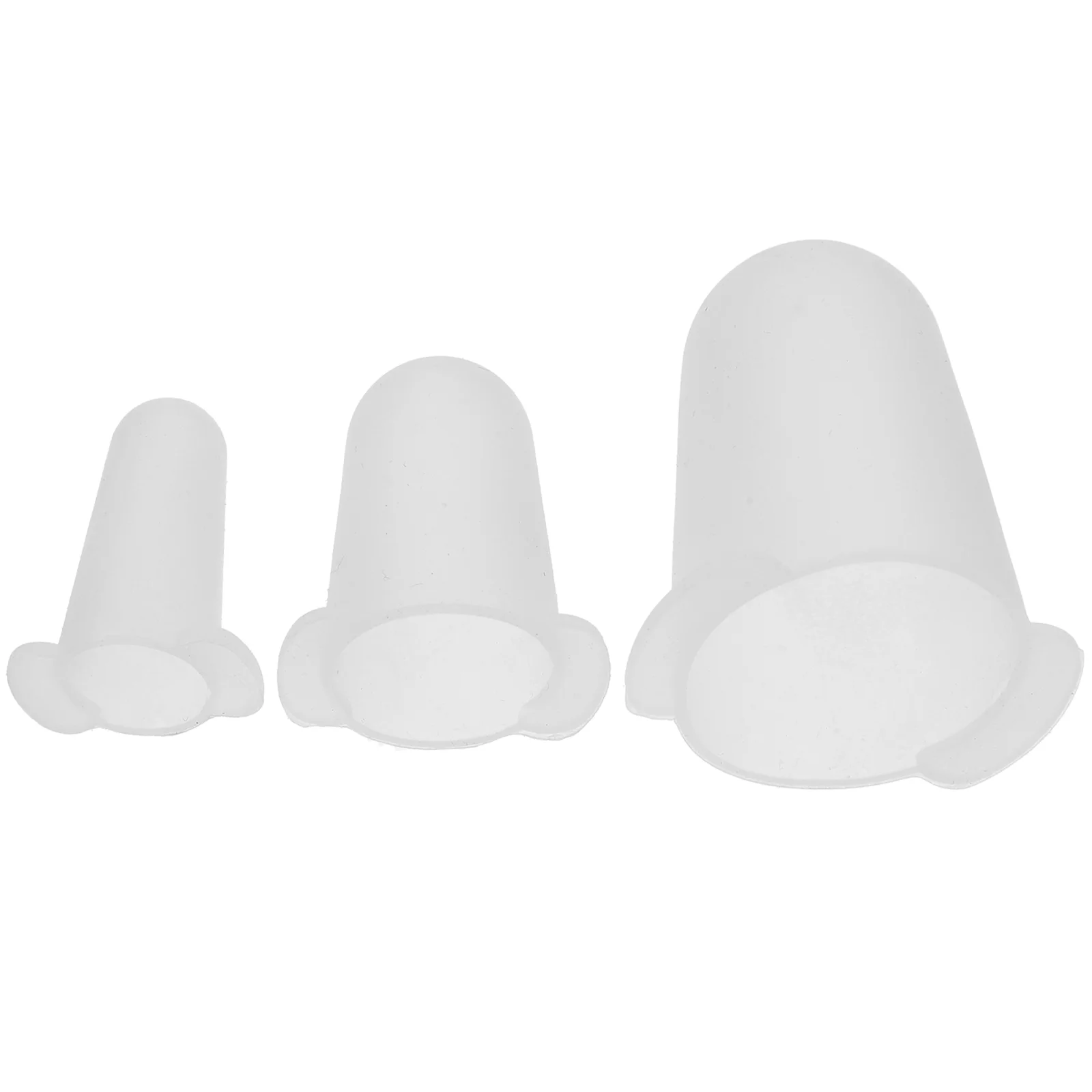 

3 Pcs Protective Cap for Piping Tips Decor Cake Frosting Covers Silicone Decorate Nozzles Silica Gel Small