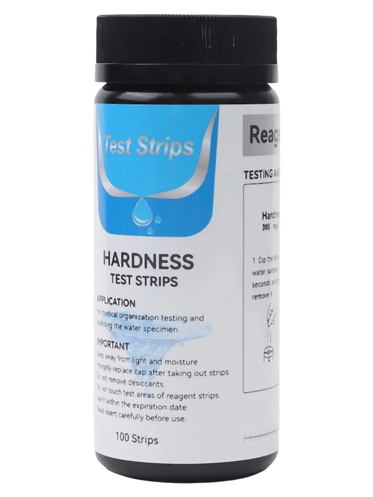 Hot Kits Test Strips 0-425 PPM Aquarium Practical Reliable Water Best Strips Test 50-in-1 Count) Hard Hardness