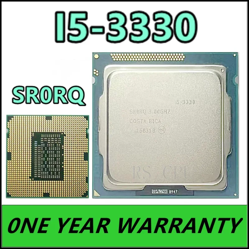 

I5-3330 i5 3330 SR0RQ 3,0 ГГц четырехъядерный ЦПУ Процессор 6M 77W LGA 1155