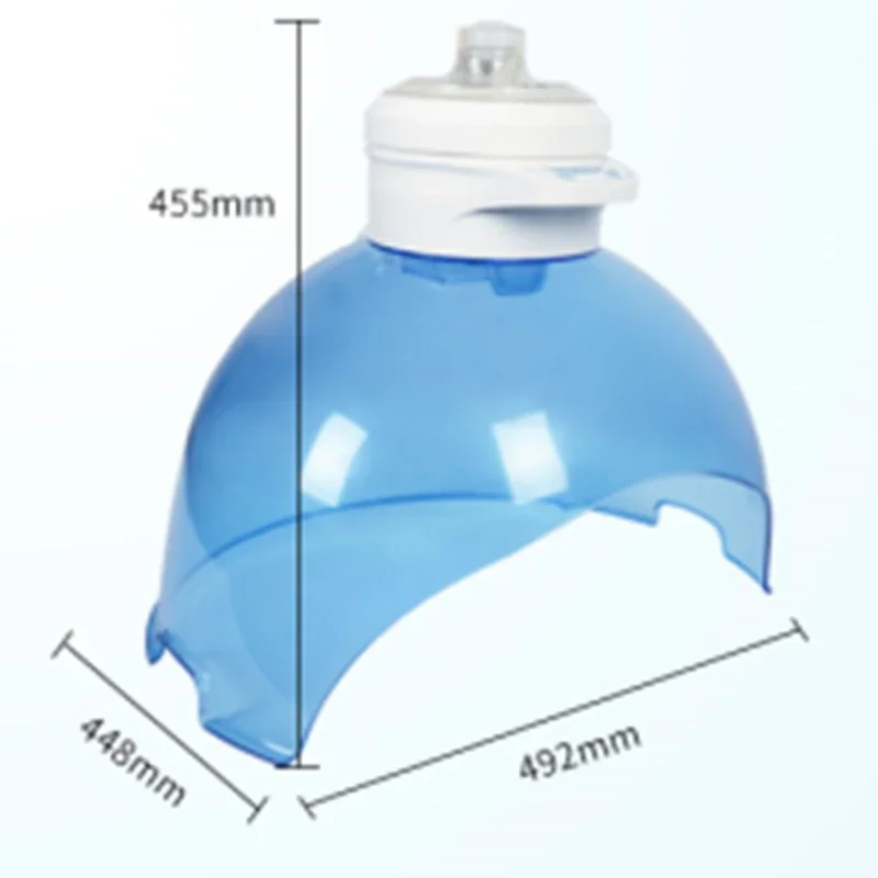 Hydrogen mask red and blue light cosmetic instrument for skin rejuvenation, oxygen injection
