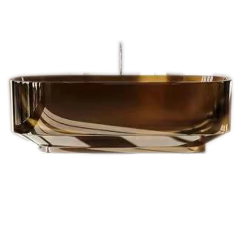 1700x750x540mm New Design Resin Freestanding Bathtub Online Celebrity Colored Transparent Muti-Sized Tub RS1061-CA 6