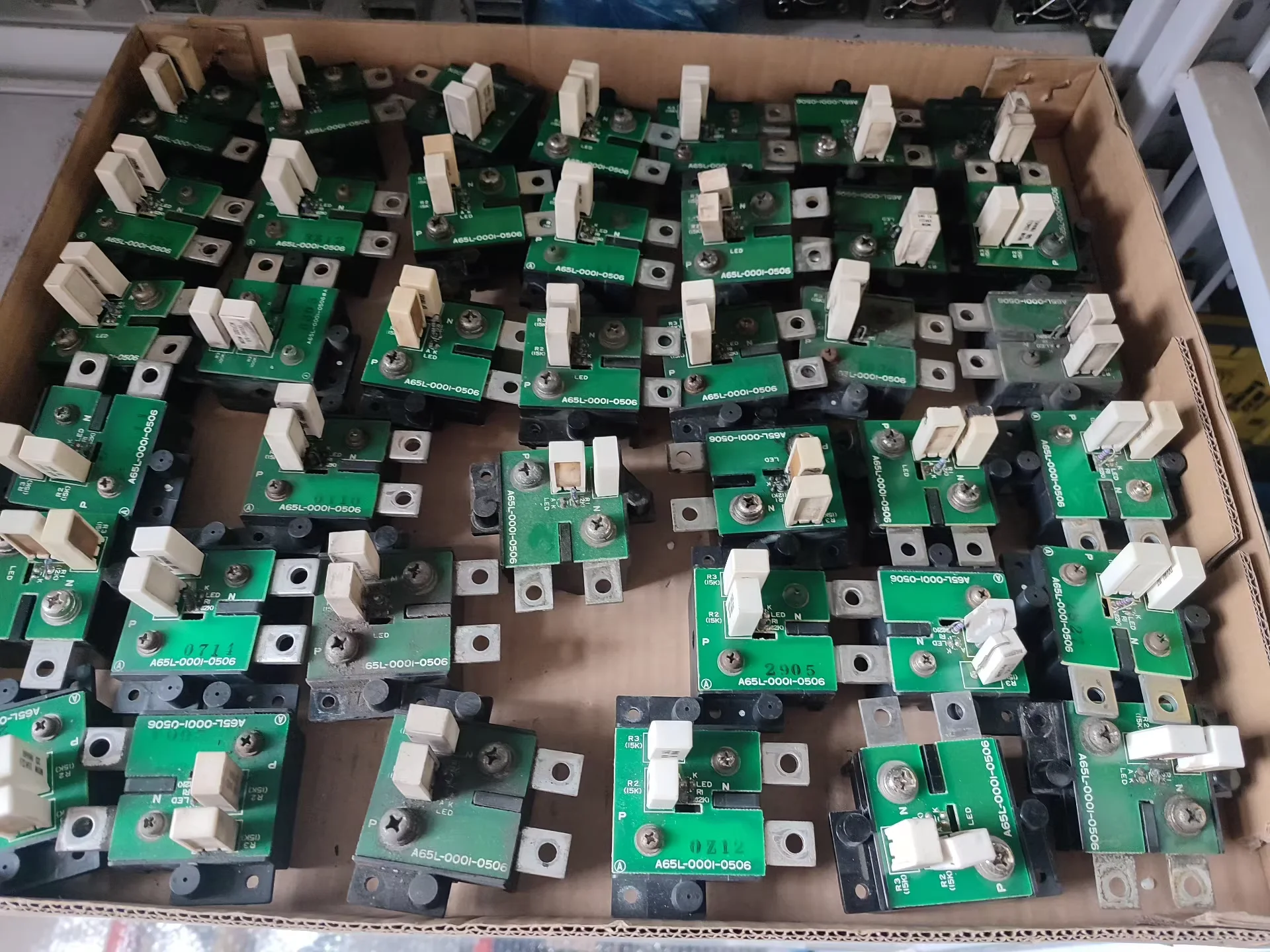 중고 A65L-000l-0506  정상 배송을 위해 테스트된 회로 기판，A65L-0001-0506  A, 빠른 배송