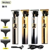 WAIKIL New Men's Waterproof Barber Professional Multi functional Sculpture Electric Push Clipper USB Rechargeable Barber 1