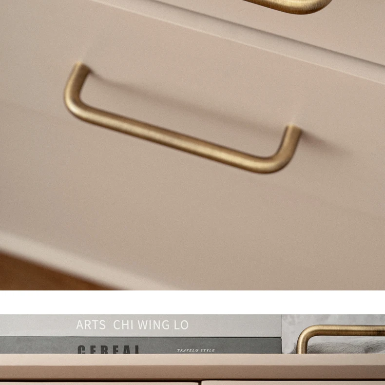 brass furniture handle for cabinet doors and drawers