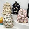 Kawaii Cartoon Capybara Backpack Funny Large Capacity Capybara School Bag Student Laptop Bag School Backpack for College Student 2