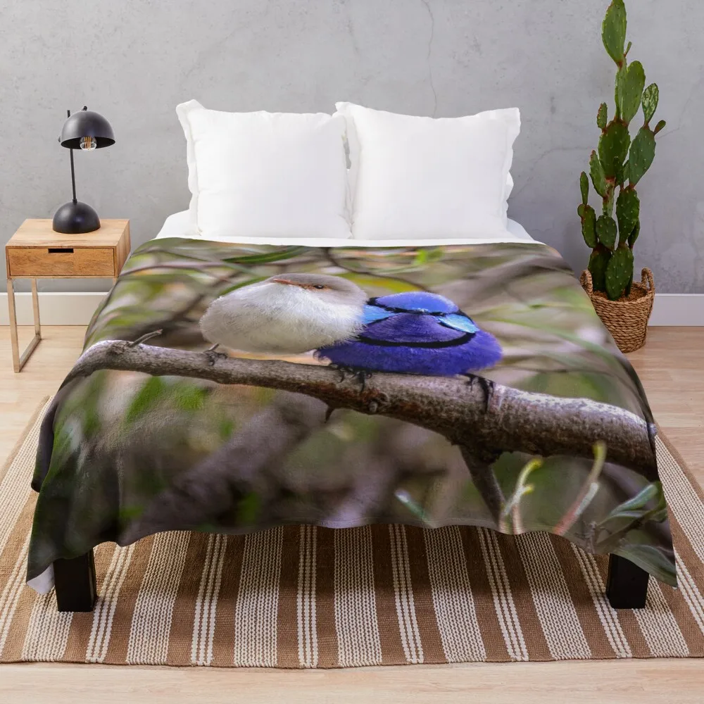 

Love Birds Throw Blanket Kid'S Blanket Blankets For Baby