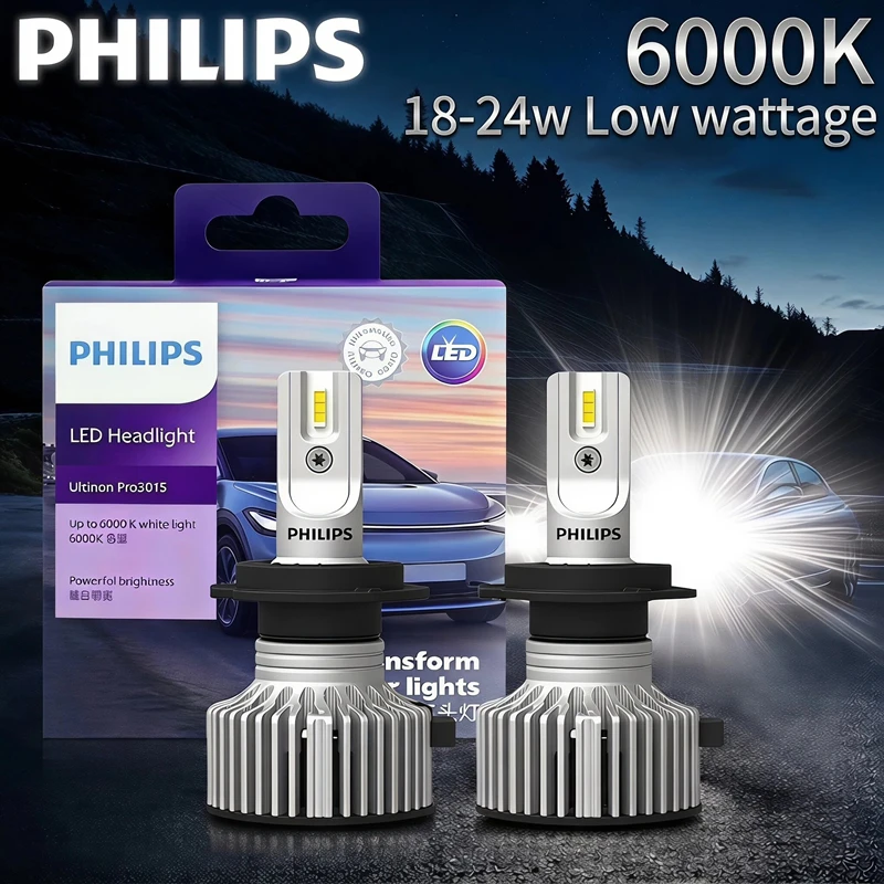 รูปสินค้า หลอดไฟ LED สว่าง 6000K สำหรับรถยนต์
