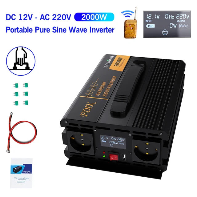 12V 2000W