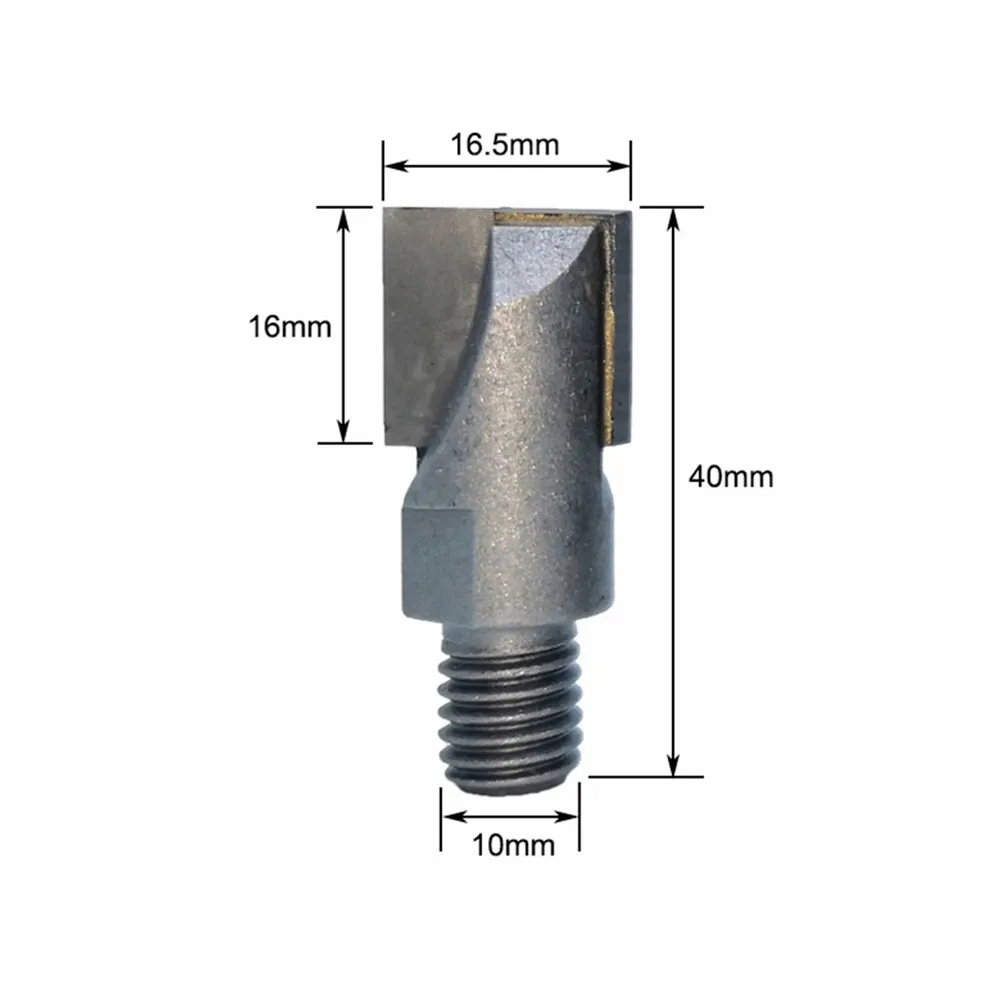 1pc 10mm Milling Cutter Special Wooden Door Slotter-Blade CNC Bottom Cleaning Router Bit Door Lock Slotting Milling Cutter Tool