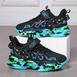Boys Running Shoes 2022 Design Children Sneakers Mesh Kids Casual Sneakers 7-12 Years Children Sneakers for Boys Free Shipping