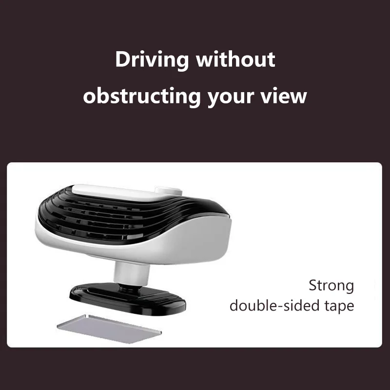 Xiaomi Fast Heating 12V/24V Car Heater & Defroster, Dual Speed Quick Warm Up, Fr