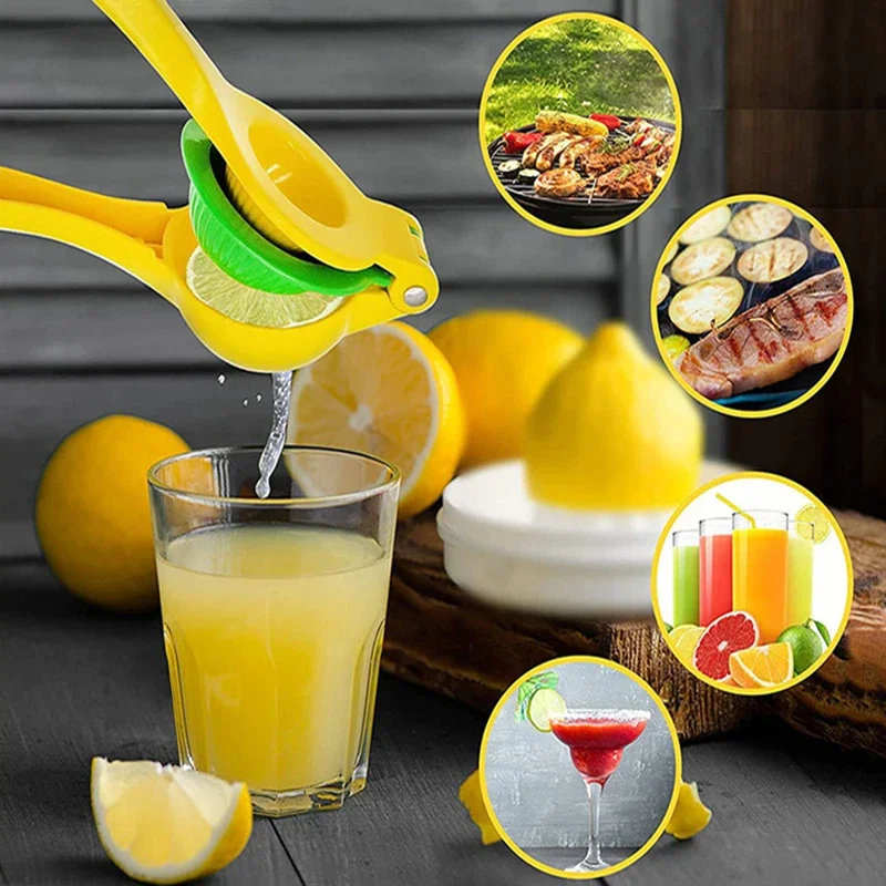 2 In 1 Arancia Fresca Agrumi Lime Spremiagrumi Spremiagrumi Frutta Fresca Spremiagrumi In Metallo Estrattore Manuale Portatile Spremiagrumi