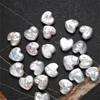 White Heart Shaped Natural Freshwater Baroque Pearl Loose Beaded for Jewelry Making Necklace Earrings 2A 3A 4A Quality 담수진주 1