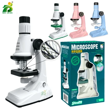Children Science Biological Microscope Set Lab 1