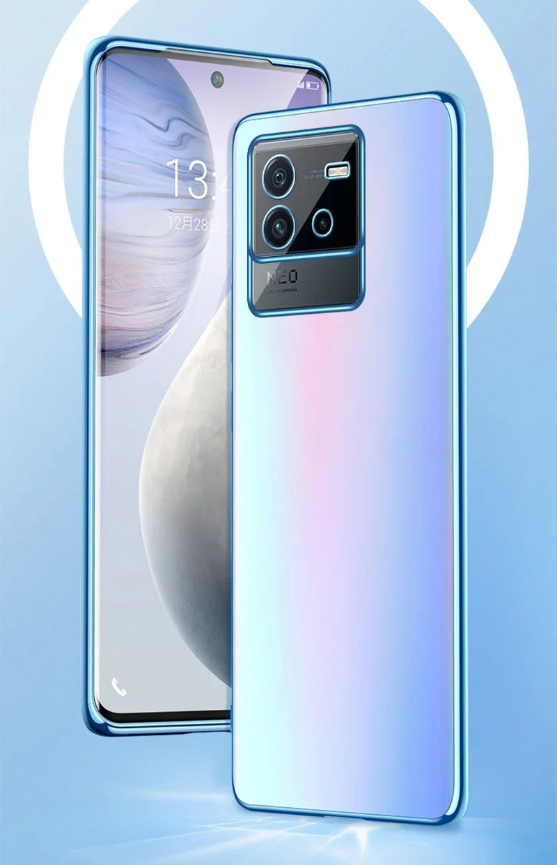 Transparent Silicone Case For Vivo iQOO Neo 6 3 5 Lite 5S