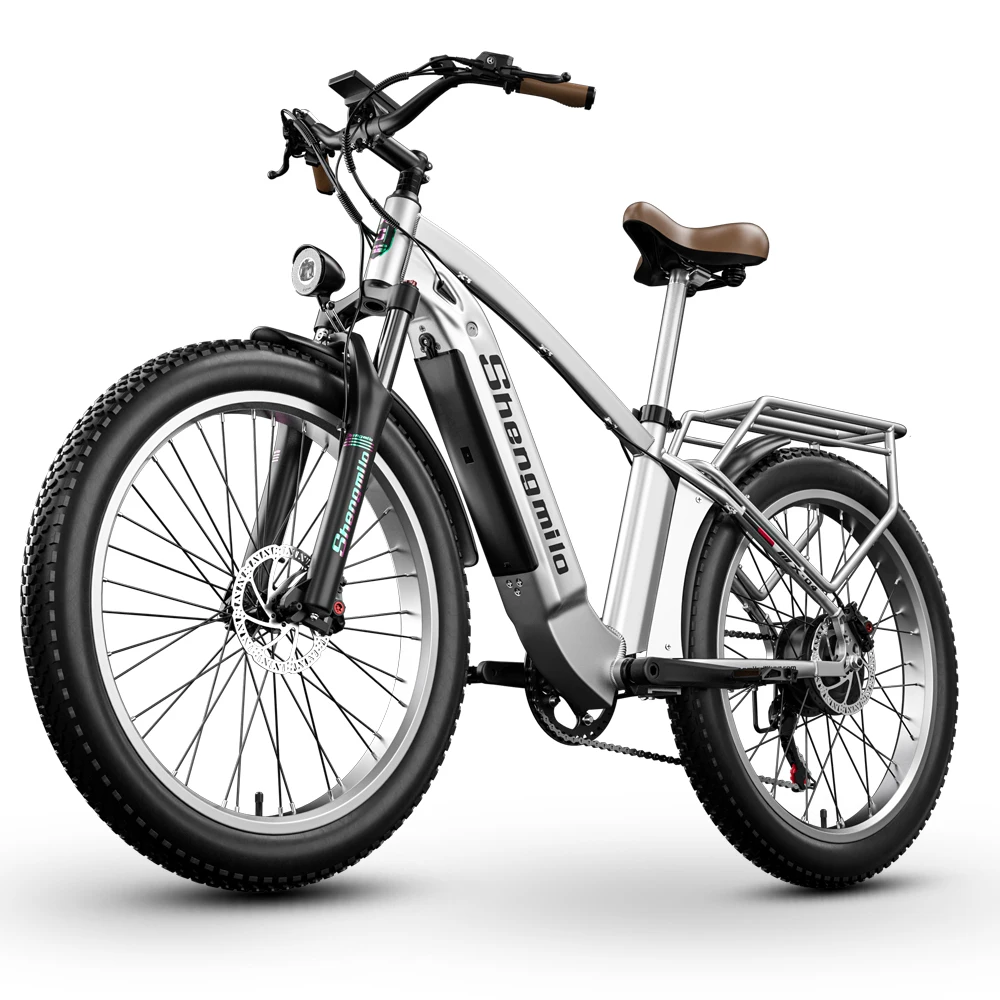 Mx04 Bicicletta Elettrica Retrò 1000W Bafang Electric Bike 48V15Ah Samsung Batteria Rimovibile 26 Pollici E-Bike  Per Pneumatici Grassi Ebike Per Adul