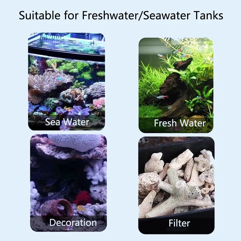 Hochwertiges natürliches Riff korallen knochen aquarium filter medium biologisches Material Korallen sand für die stetige Aquarium filtration – Detail 8