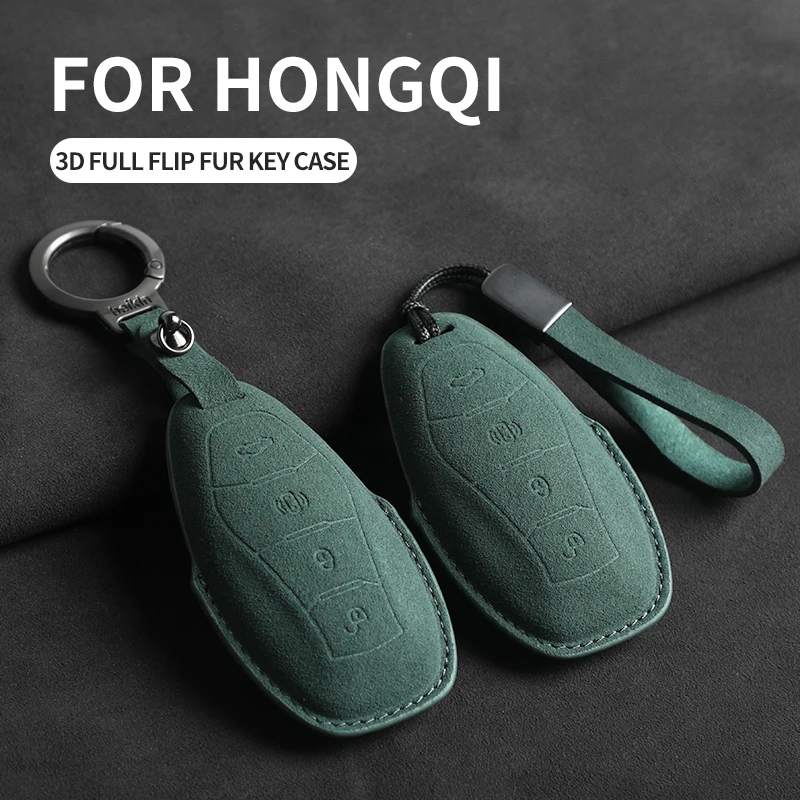 Car Key Case Cover for Hongqi HS5 H5 H9 HS7 H7 L5 HS3 L9 Classic Protection