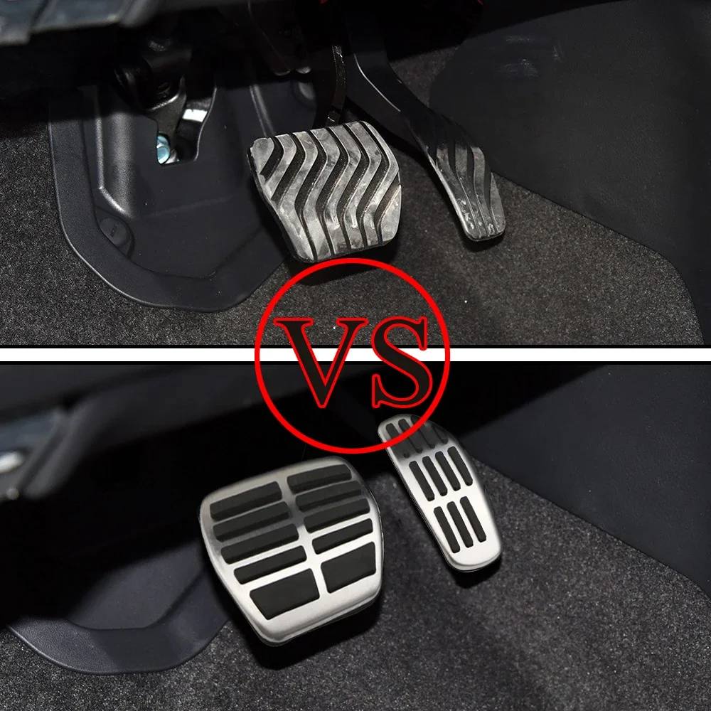 Car Pedals Car Fuel Brake Footrest Pedal MT AT for Nissan X-trail T32 Qashqai Rogue Sport J11 for Renault Kadjar Koleos QM6