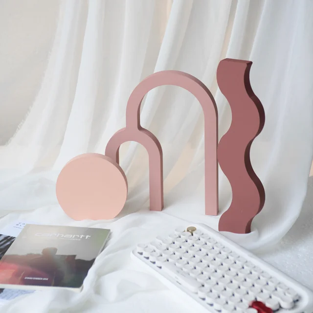 현대적인 기하학적 디자인과 색상 맞춤화로 완벽한 인테리어 소품