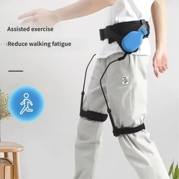 Attrezzatura per l'allenamento riabilitativo per anziani Ictus emiplegia esoscheletro membro inferiore camminare sollevamento delle gambe aiuto per camminare