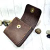 Blongk Multifunctional Key Holder Waist Bag Genuine Leather Car Key Case Folding Glasses Belt Pack Men Women 1652cg 4