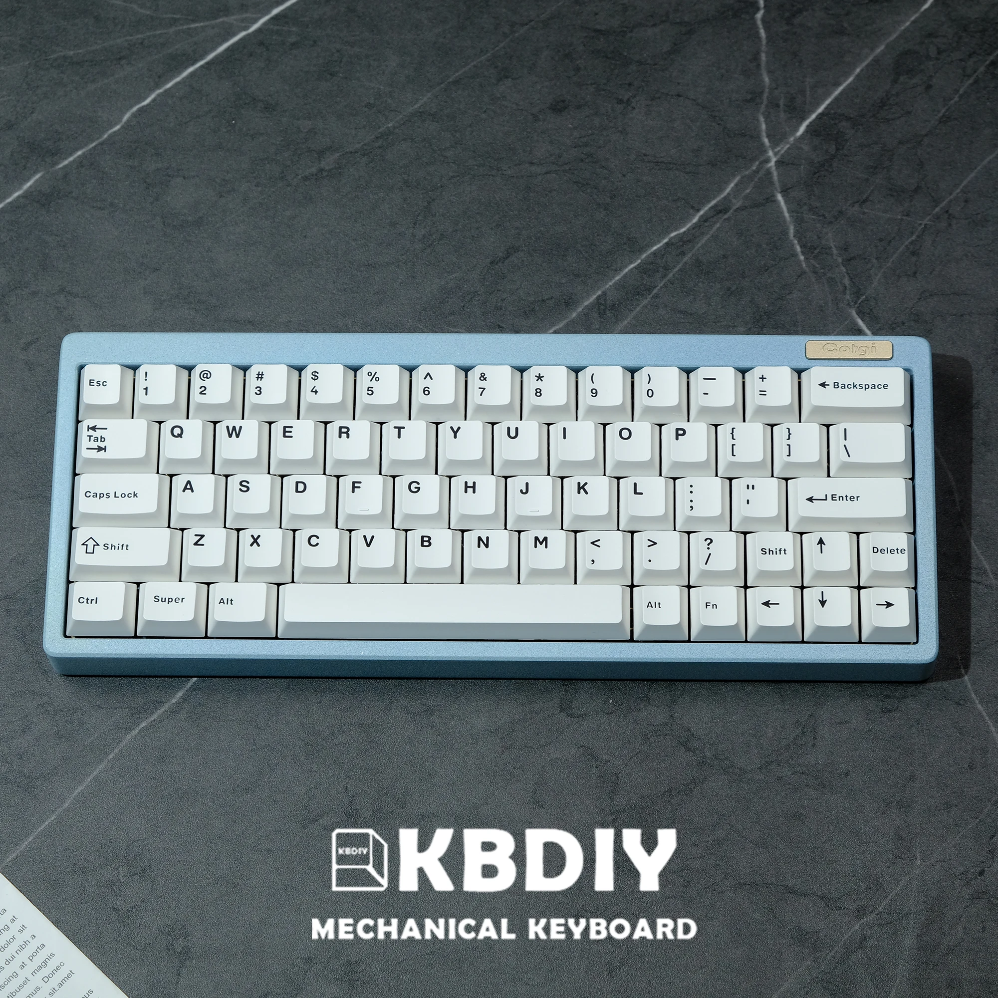 

KBDiy GMK Минимальная клавиатура Вишневый Профиль Двойной Выстрел PBT 7u колпачки клавиш 152 клавиш/комплект пользовательский для механической клавиатуры GMK67 K500 GK61
