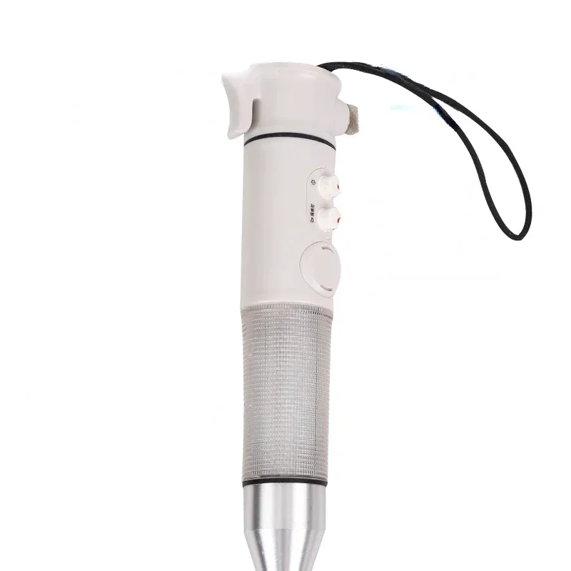 

Складной потайной тростник с сигнализацией и молотком Безопасности, многофункциональные умные Акустические электронные костяшки для повышенной безопасности