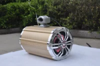 8'' Dual Speakers Pair Aluminum Alloy Audio Basket High SPL ATV/UTV Boat Marine Wakeboard Tower Speakers 12v 3