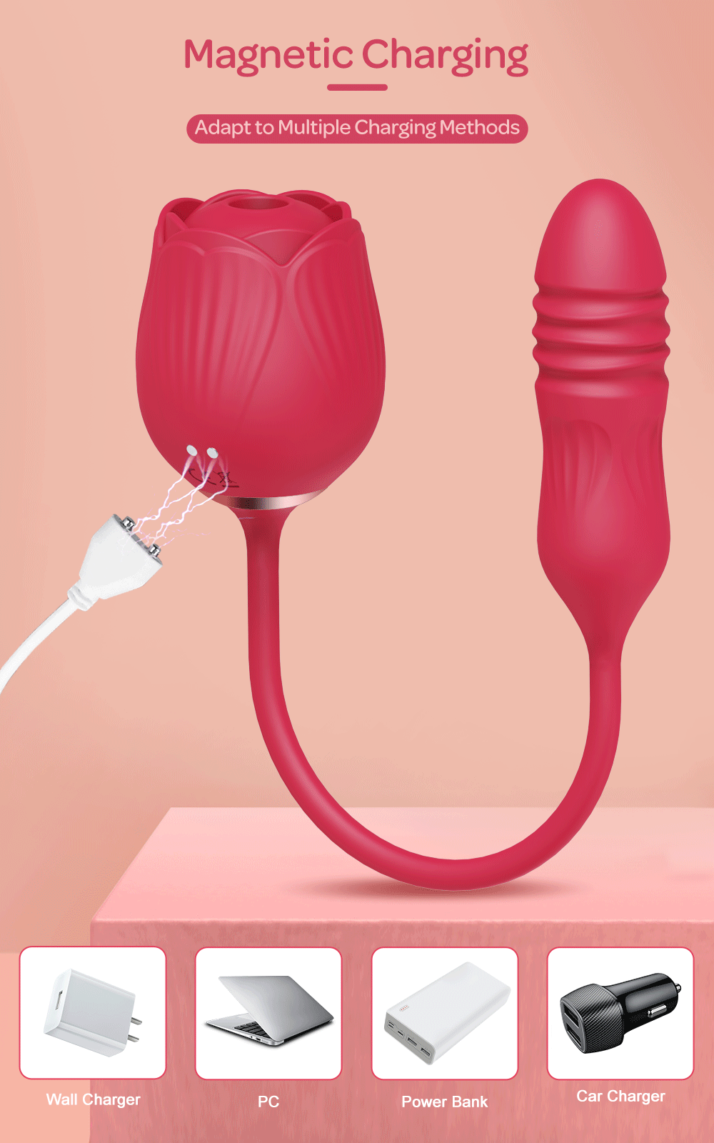 Thrusting Rose Vibrator Toy Female Clitoris Sucking Clit Vacuum Stimulator Silent Sucker Sex Toy Adults Goods for Women S5df9e05e5ba04ffd942829696c8307d00