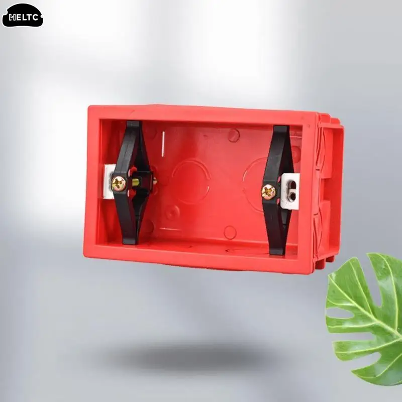 118 Type Switch Socket Bottom Box Repair Screw Broken Old Mounting Box Fast Recovery Simple Installation Without Dismantling switch box wall socket box wall switch socket repairer electrical box repairer wall socket repairer