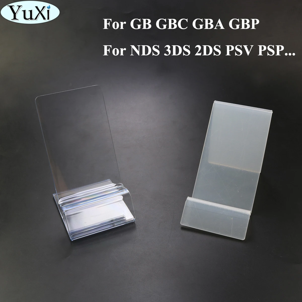 Прозрачная акриловая консоль YuXi для приставки Gameboy GB GBC GBA GBP PSP NDS 3DS 2DS PSV Psvita 10 шт. |