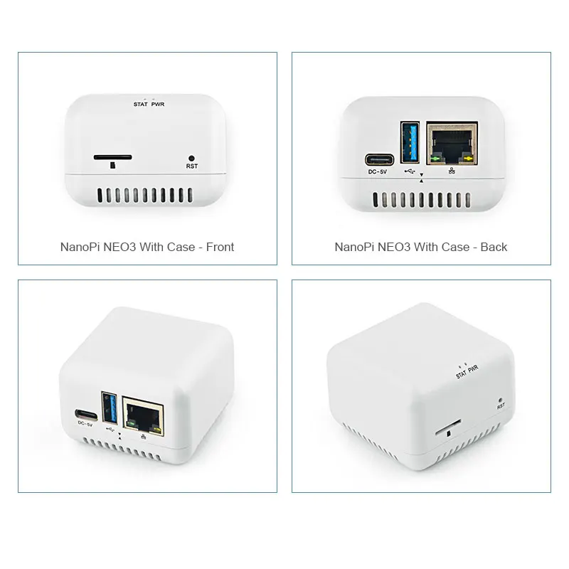 NanoPi NEO3 Mini Development Board RK3328 Gigabit Ethernet port 1GB/2GB memory OpenWrt/LEDE