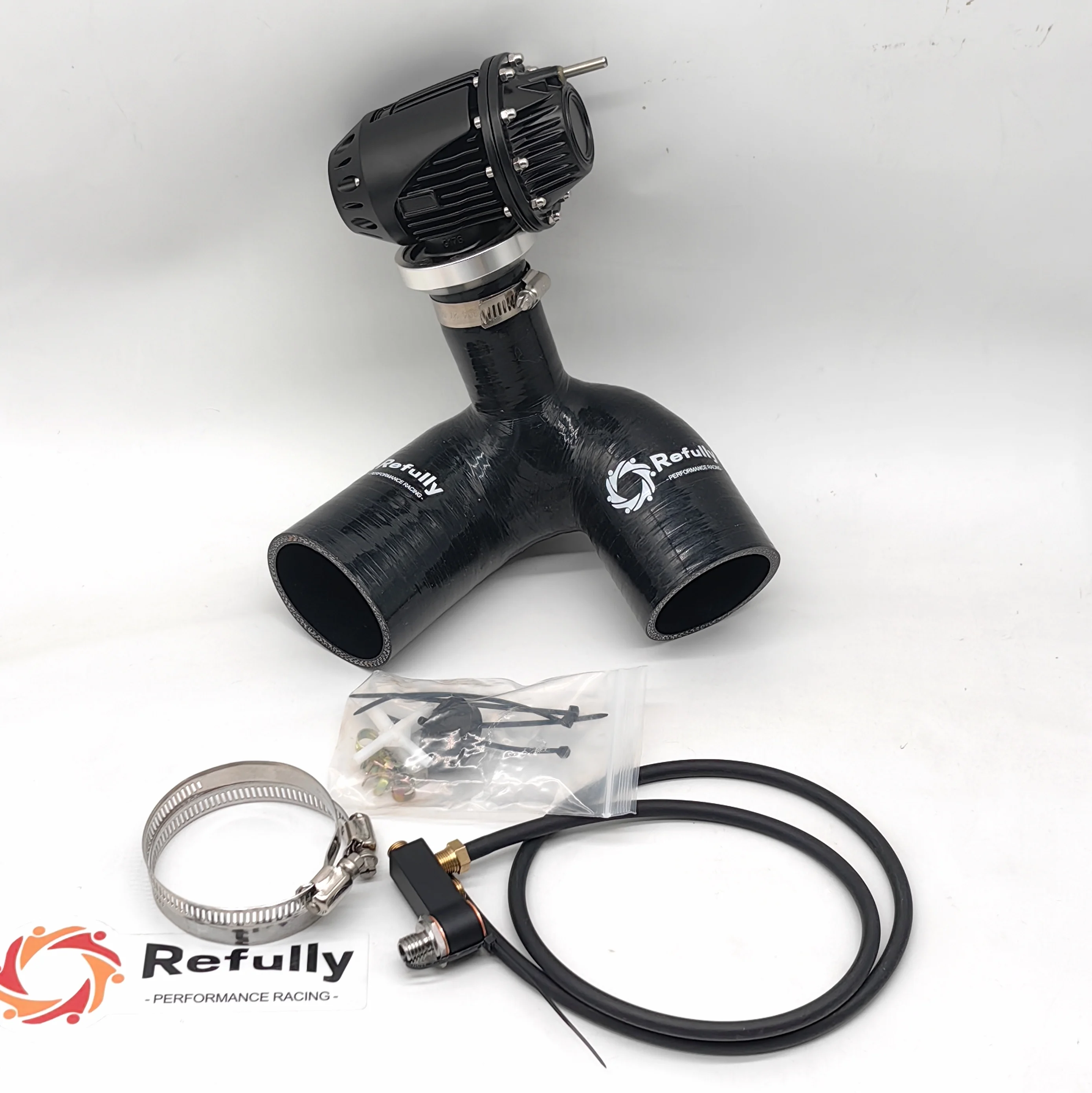 For Yamaha Watercraft 2008+ SVHO/SHO & FZR/FZS/GP1800 Performance Blow-Off Valve Kit With Vacuum Port Adapter