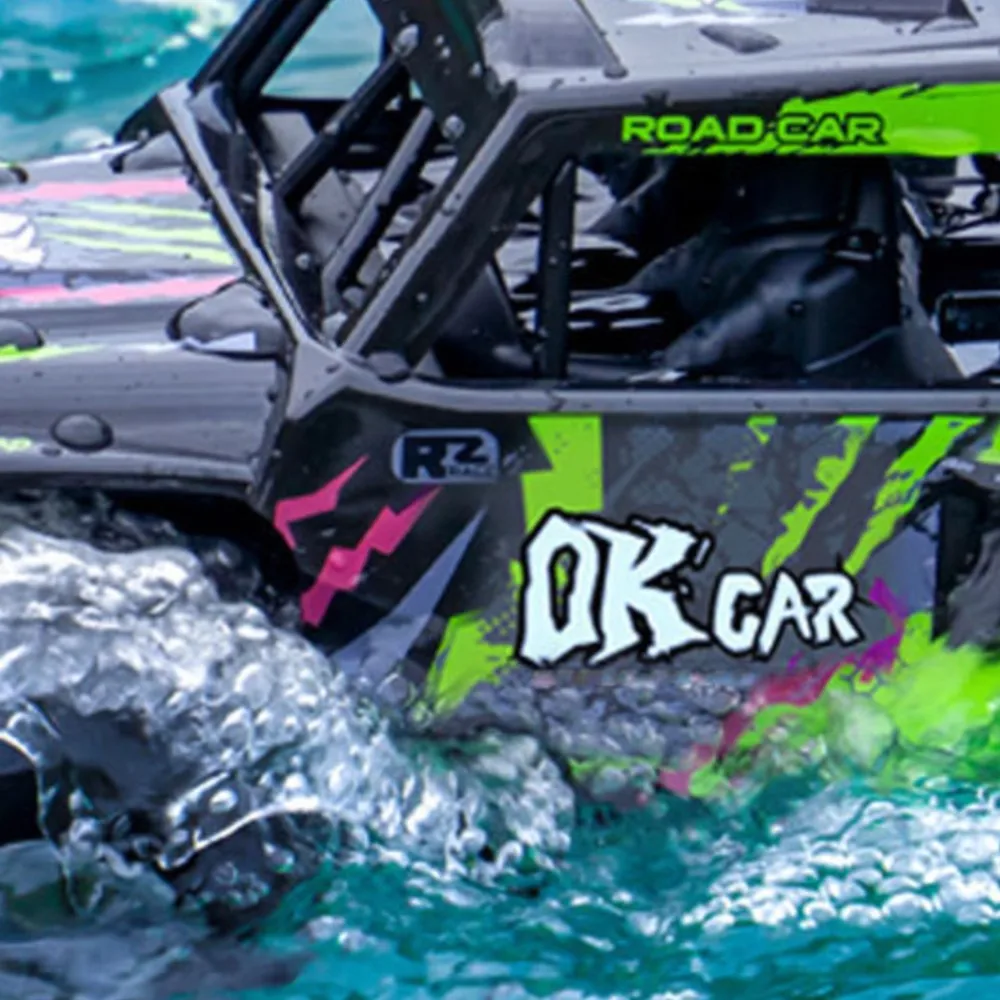 Voiture RC tout-terrain 1:18 JJRC Q191 amphibie étanche 4x4
