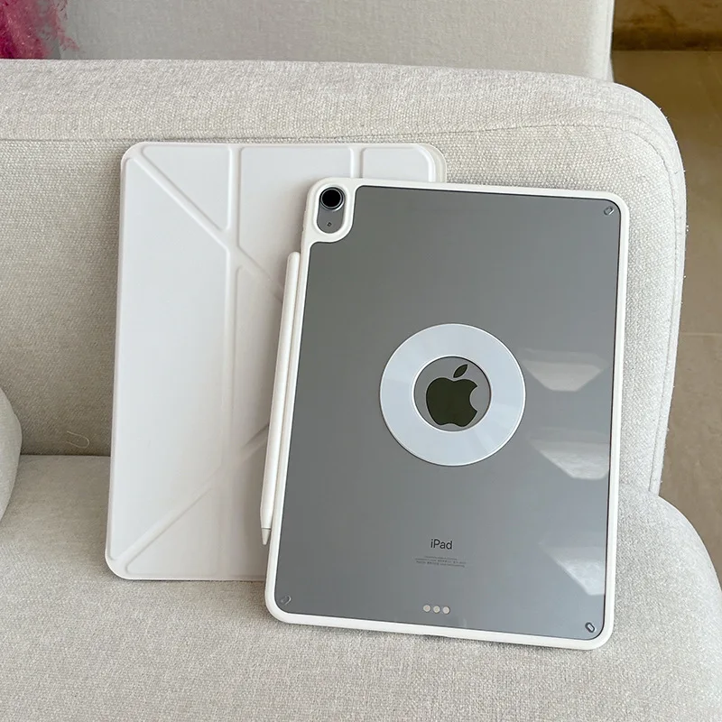 Magnetic Wireless Charging Stand Case with Removable Cover