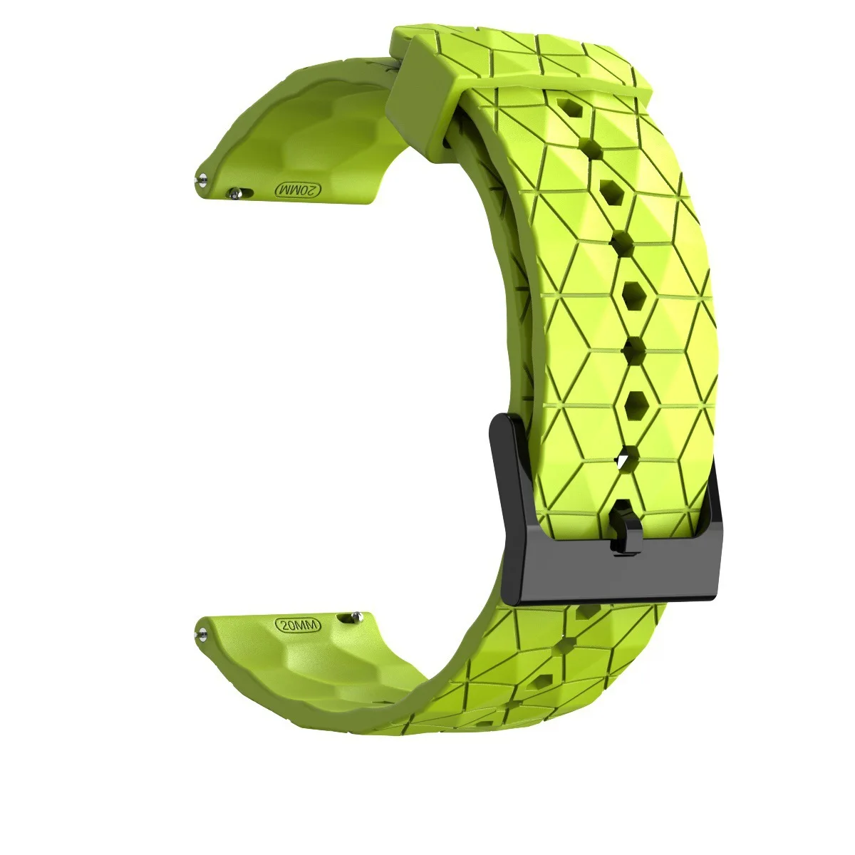 Silicone 22mm Versatile Smartwatch Wristband Bracelet