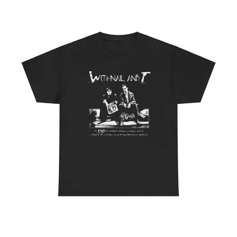 Withnail & I, Classic Film T-Shirt, Graphic Print, Custom Illustration 1