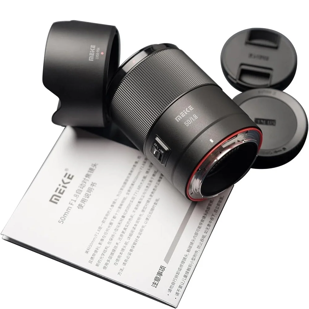 Meike 50mm Auto focus STM Full Frame Portrait Lens for Sony E