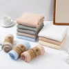 100cm*100cm 2 Layers Baby Receive Blankets Newborn Muslin Cotton Swaddle Bedding Infant Bath Towel Sleeping Mat Birthday Gift 1