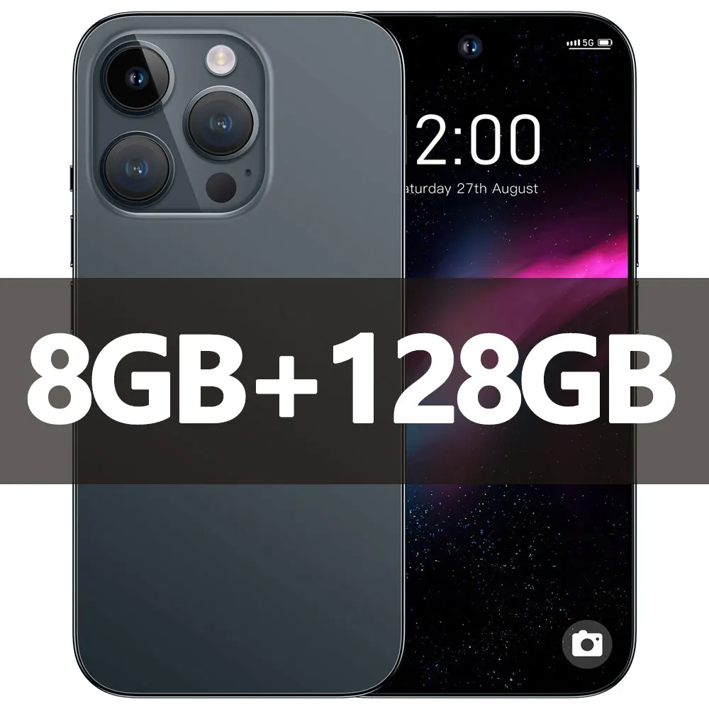 Black-8GB 128GB