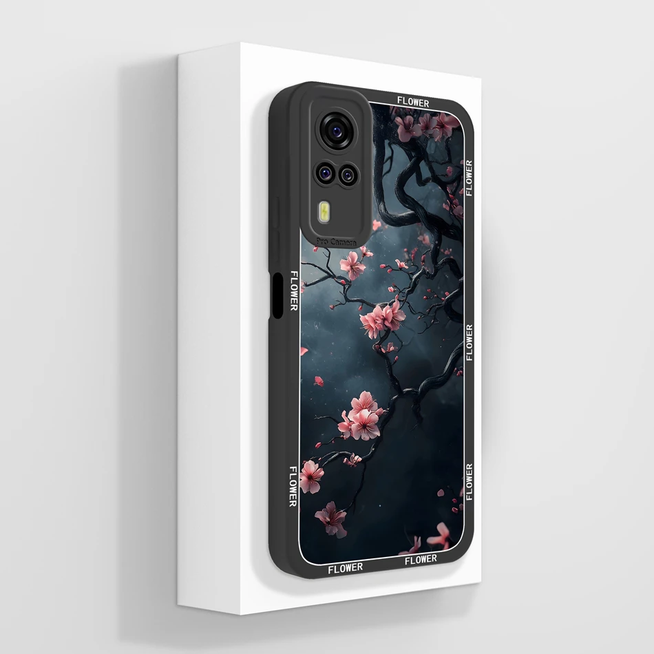 Creative High-Quality Liquid Silicone Anti-Drop Phone Case