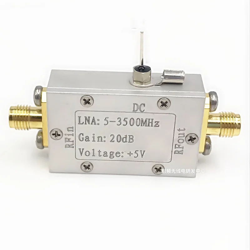 

RF Broadband Low Noise Amplifier 5-3500MHz Gain 20dB High-frequency Amplifier in Stock