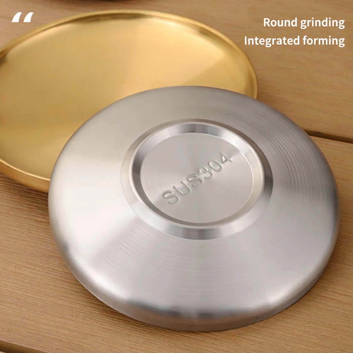 Korean Version of 304 Stainless Steel Double Disc Barbecue Plate Insulated Flat Plate