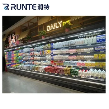 Supermarket Equipment Refrigeration Vegetable Cooler Refrigerator Commercial Refrigerator For Fruit