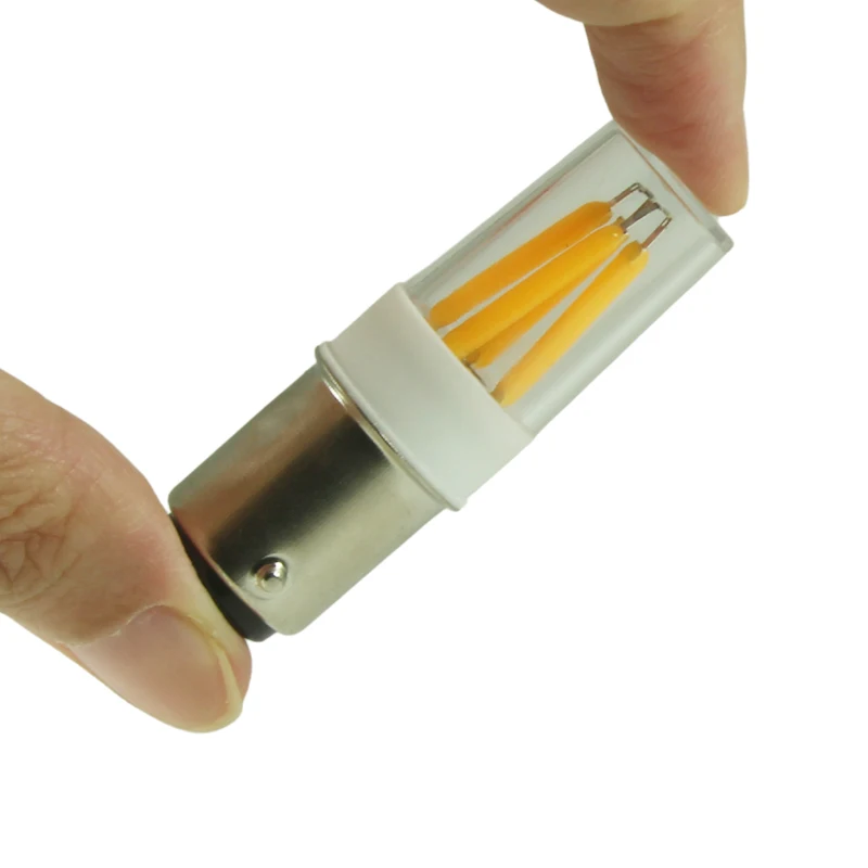 Ampolleta LED 필라멘트 라이트 B15 BA15D 220V 110v 디밍 가능 2W 3W 스포트라이트 냉장고용 재봉 실내 홈 램프 캔들 전구