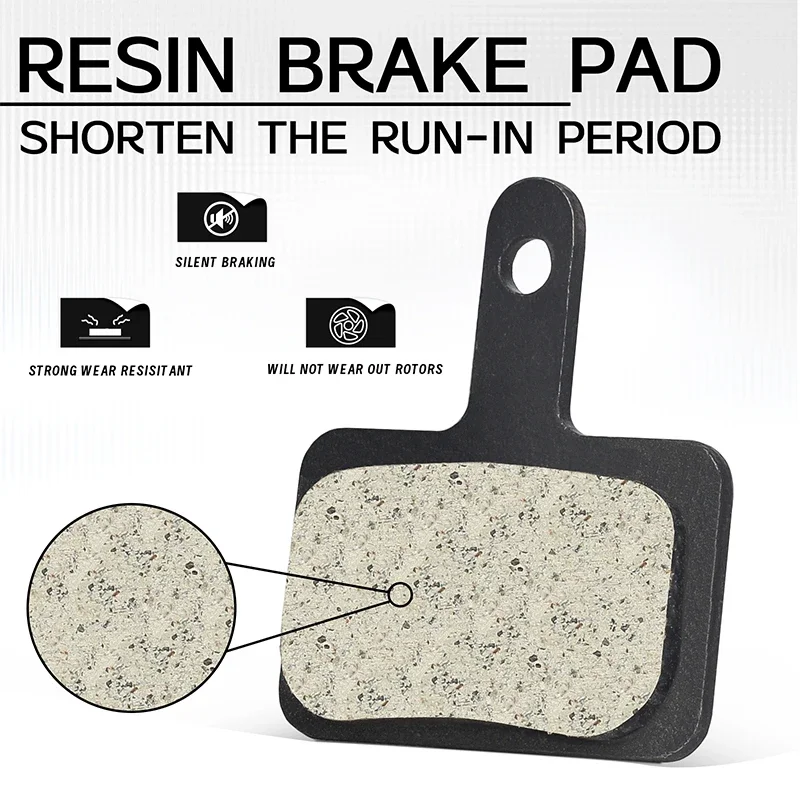 Mtb Disc Brake Pads Resin Bicycle Hydraulic Brake Pads for Shimano B01S/B03S/B05